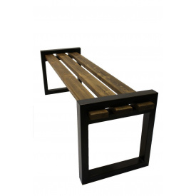 Скамейка парковая в стиле LOFT (Street Bench - 05)