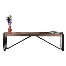 Скамейка парковая в стиле LOFT (Street Bench - 26)
