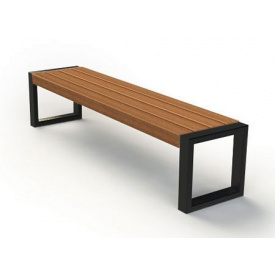 Скамейка парковая стиле LOFT (Street Bench - 45)