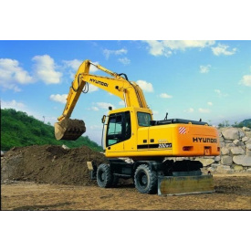 Аренда полноповоротного экскаватора Hyundai R200W-7 ROBEX