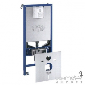 Инсталляция для подвесного унитаза-биде + прокладка Grohe Rapid SLX 39598000