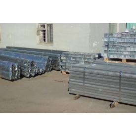 Секция балки 312х83х4320 мм 4 мм оцинкованная