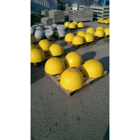 Полусфера бетонная 500х250 мм