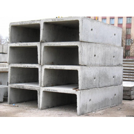 Лоток залізобетонний Л 4-8 2985х780х530 мм