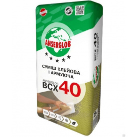 Клей для пінопласту Anserglob BCX 40 25 кг