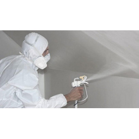 Шпаклівка стелі машинним способом