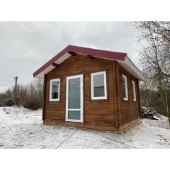 Закрытая беседка из профилированного бруса 4х4 Черкаси