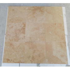 Плитка из травертина Cross Cut Unfilled&Honed Standart 45,7х45,7 см