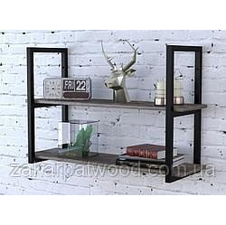 Полочка в стиле лофт 50х70х25см p1