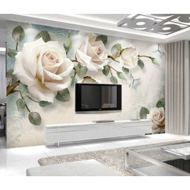 Поклейка фотошпалер на стіни