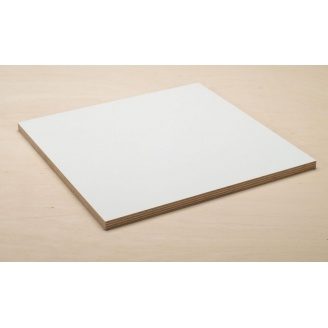 Фанера ОДЕК 9,5 гл/гл Белая ФСФ 2500x1250x9,5 мм гладкая Ламинированная водостойкая гладкая/гладкая plywood F/F 9 мм White