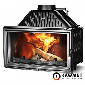 Каминная топка KAWMET W15 чугунная 12 кВт 740х435х425 мм