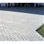 Тротуарна плитка Фалка костка 8 см сіра Київ