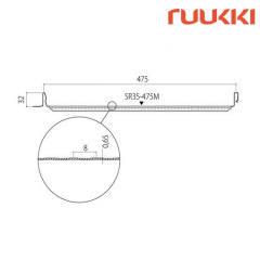 Фальцевая кровля Ruukki Classic M Pural matt BT RR-29 (Красный) Вольнянск
