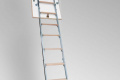 Чердачная лестница Altavilla Faggio Cold Metal 4S 80x60 (h-265)