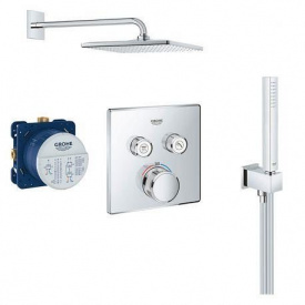 Grohe Набор GRT SmartControl Cube для душа на 2 потребителя скрытого монтажа квадратный (26405 SC 1)