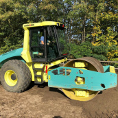 Аренда грунтового катка AMMANN ASC70 с гладким и кулачковым вальцом