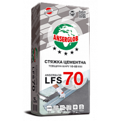 Стяжка цементная Anserglob LFS 70 25 кг Доманёвка
