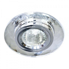 Встраиваемый светильник Feron 8050-2 серебро Киев