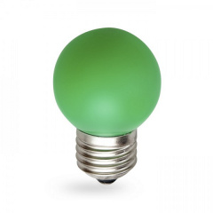 Світлодіодна лампа Feron LB-37 1W E27 зелена Миколаїв