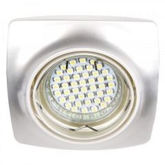 Встраиваемый светильник Feron DL6045 жемчужное серебро Львов