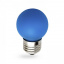 Светодиодная лампа Feron LB-37 1W E27 синяя Киев