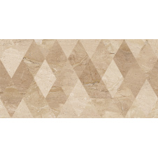 Настінна керамічна плитка Golden Tile Marmo Milano rhombus бежевий 300x600x11 мм (8M1061)
