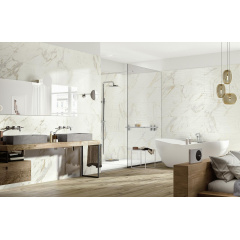 Керамогранітна плитка Ragno Bistrot Calacatta Michelangelo Rett R4Uf 40х120 см (УТ-00013067) Васильків