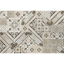 Керамогранітна плитка Ragno Tactile Decoro Memoria Ocra R6Na 40х120 см (ЦБ000001556)
