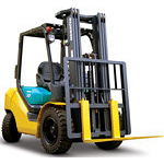 Оренда навантажувача вилкового 2,5 т Komatsu FD 25T-16