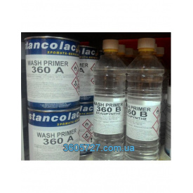Грунт Stancolac 360 - грунт фосфатирующий для оцинковки алюминия меди легких сплавов