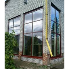 Панорамные окна из алюминия от фабрики алюминиевых конструкций Редвин Групп Покровск