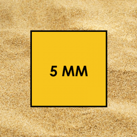 Пісок будівельний 5 мм