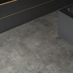 Керамогранитная плитка напольная полированная Cerrad Softcement Graphite Poler 29,7х119,7 см (5903313317467) Дрогобич