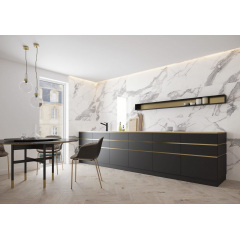 Керамогранитная плитка напольная матовая Cerrad Calacatta White Satyna 59,7х59,7 см (5903313317009) Полтава