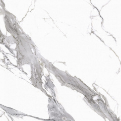 Керамогранитная плитка напольная полированная Cerrad Calacatta White Poler 119,7х119,7 см (5903313317047) Біла Церква