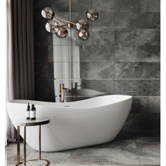 Керамогранитная плитка напольная матовая Cerrad Masterstone Graphite Rect. 59,7х119,7 см (5903313315517) Киев