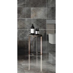 Керамогранитная плитка Cerrad Masterstone Graphite Poler Waves декор 29,7х119,7 см (5903313317368) Київ