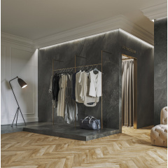 Керамогранитная плитка напольная полированная Cerrad Masterstone Graphite Poler 119,7х119,7 см (5903313317122) Кропивницкий