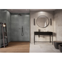 Керамогранітна плитка матова підлогова Cerrad Concrete Graphite 59,7х59,7х0,8 см Київ