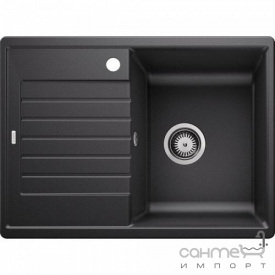 Гранитная кухонная мойка Blanco Zia 45 S Compact 526009 антрацит