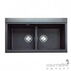 Кухонная мойка гранитная Adamant Similar 850х510х230 15 антрацит
