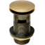 Донный клапан латунный для раковины McALPINE Click-Clack c переливом 1 1/4x90x60 DECOR Чернигов