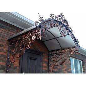 Кований дашок металевий для вхідних дверей Legran