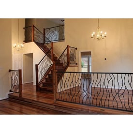 Металеві перила для дому Legran з художнім куванням