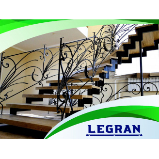 Кованые перила Legran внутренние для дома