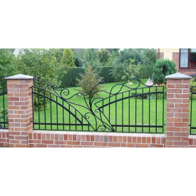 Забор открытый асимметрический дизайнерский Legran