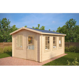 Беседка деревянная из профилированного бруса 3х4 Запорожская область