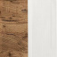 Шкаф-купе 2,5 м комбинированные двери дуб крафт + белый глянец Ники Миро-Марк Киев