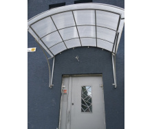 Козирок фасадний кований для новобудов і комерційної нерухомості Legran
